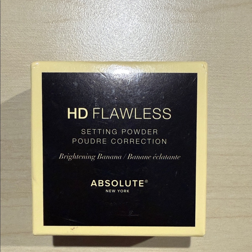 Absolute New York HD Flawless Setting Powder - Brightening Banana
